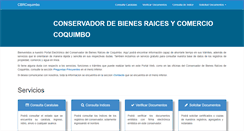 Desktop Screenshot of conservadorcoquimbo.cl