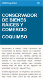 Mobile Screenshot of conservadorcoquimbo.cl